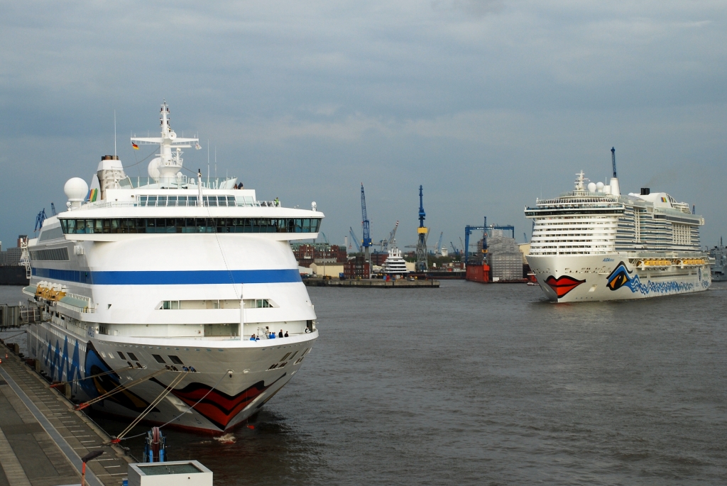 M/S AIDAaura (2003) & M/S AIDAnova (2018)
