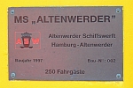 M/S ALTENWERDER (1997)