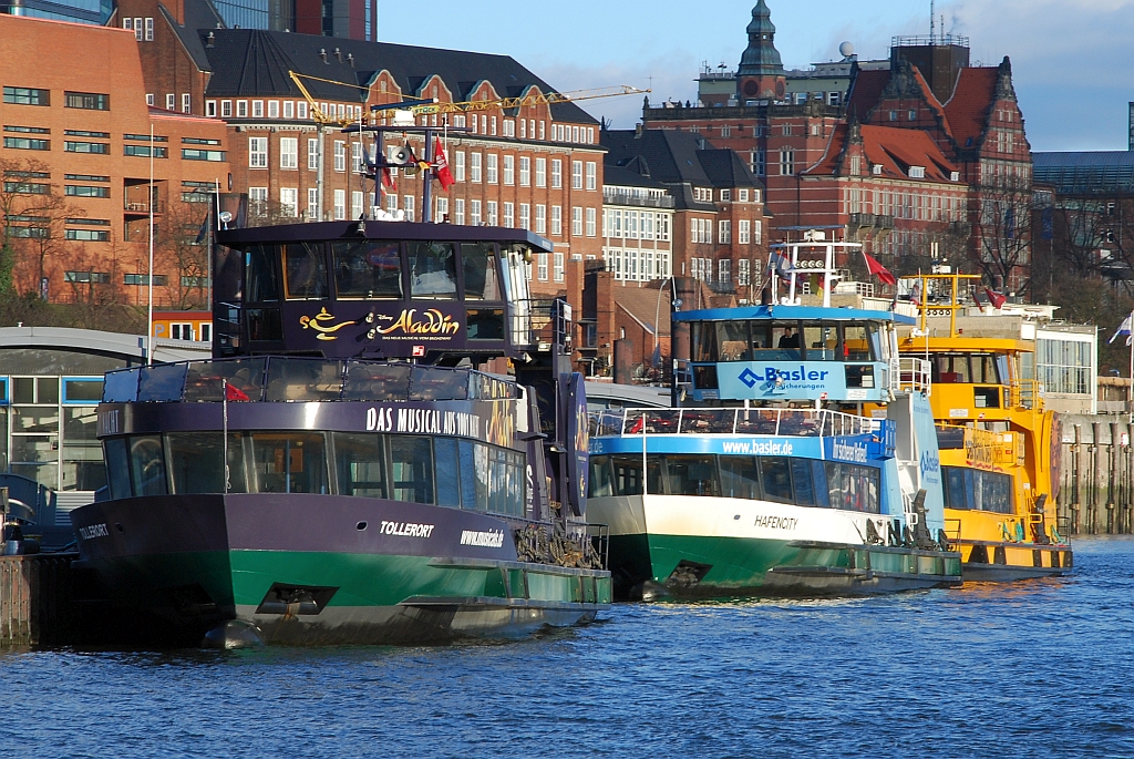 M/S TOLLERORT (2006); M/S HAFENCITY (1999) & M/S ALTENWERDER (1997)