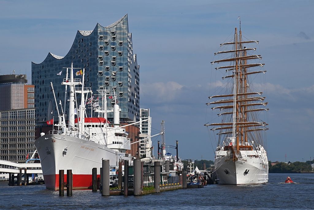 M/S CAP SAN DIEGO (1962) & S/S SEA CLOUD SPIRIT (2021)