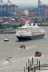 M/S FAIRPLAY VI (1982); M/S ST�RTEBEKER (1977); M/S PRINSENDAM (1988); M/S HARBURG (2009) & M/S ELBMEILE (2005)