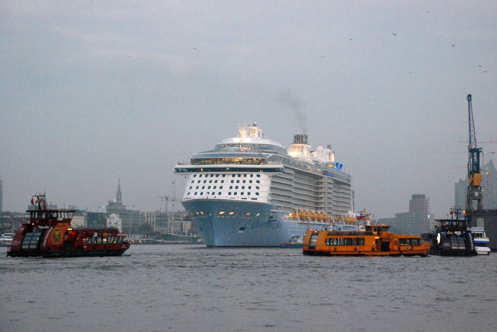 M/S ELBMEILE (2005); M/S QUANTUM OF THE SEAS (2014); M/S FALKENSTEIN (1992) & M/S TOLLERORT (2006)