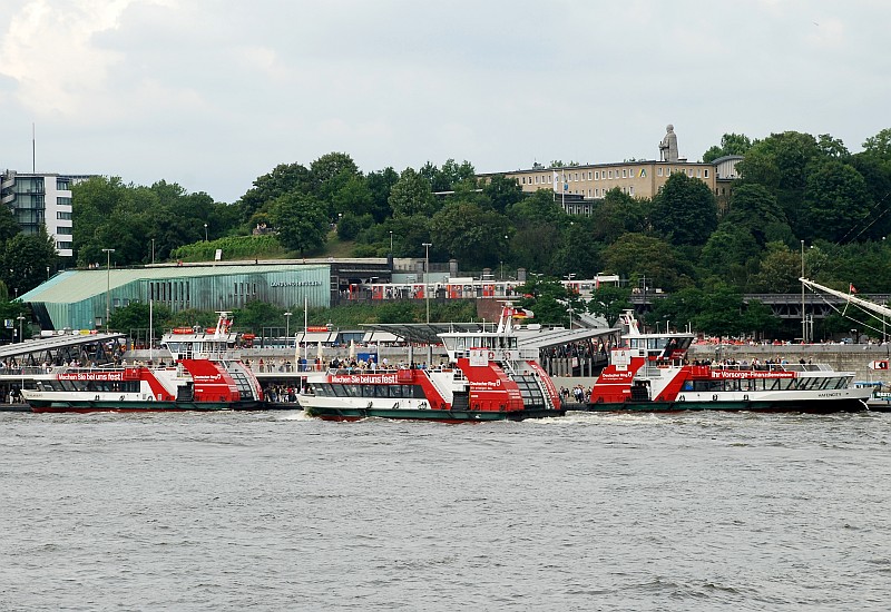 M/S WILHELMSBURG (2008), M/S VELGNNE (2006) & M/S HAFENCITY (1999)