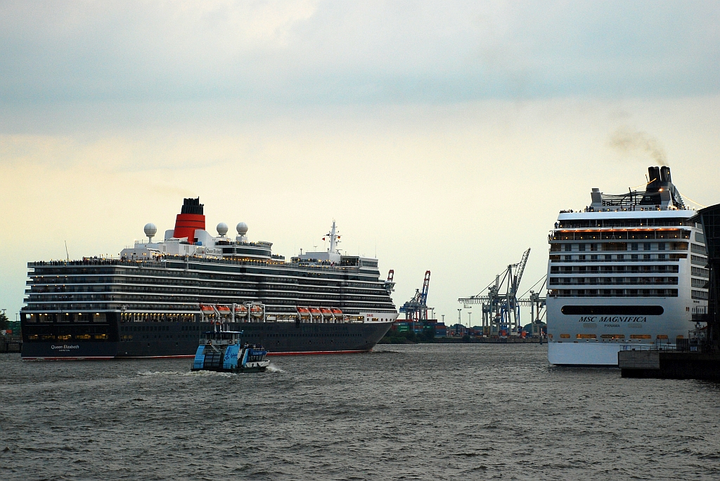 M/S QUEEN ELIZABETH (2010); M/S HARMONIE (2001) & M/S MSC MAGNIFICA (2010)