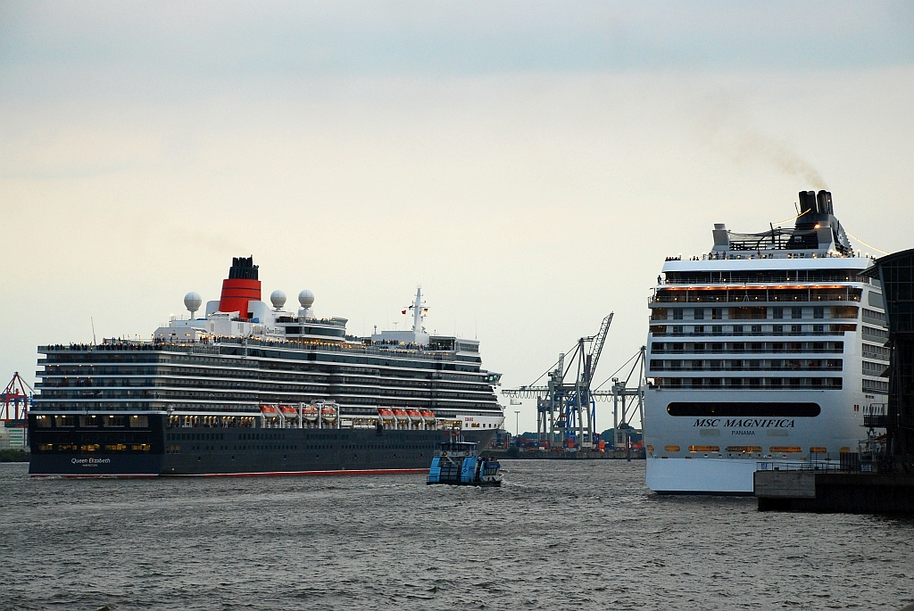 M/S QUEEN ELIZABETH (2010); M/S HARMONIE (2001) & M/S MSC MAGNIFICA (2010)