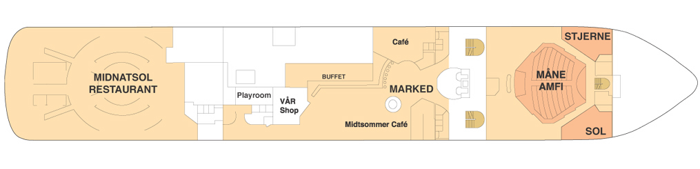 Decksplan - M/S Midnatsol (2003)